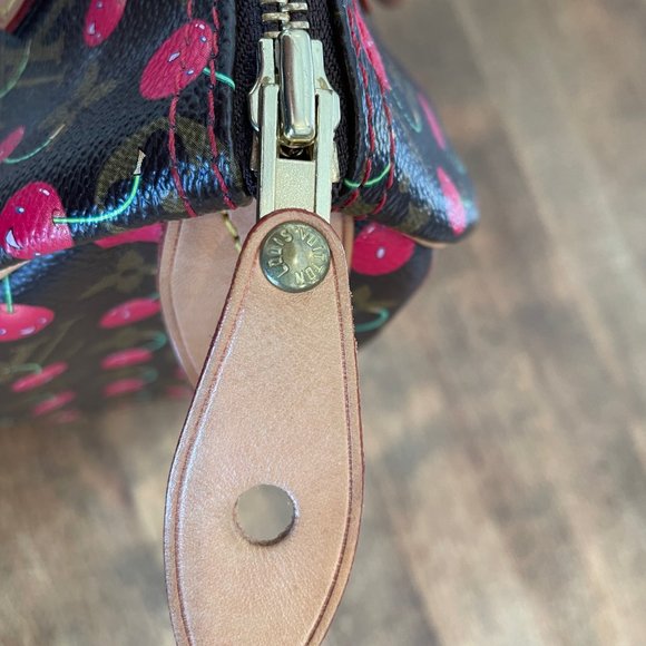 Louis Vuitton Murakami Cherries/Cerises Speedy 25 - Picture 13 of 16